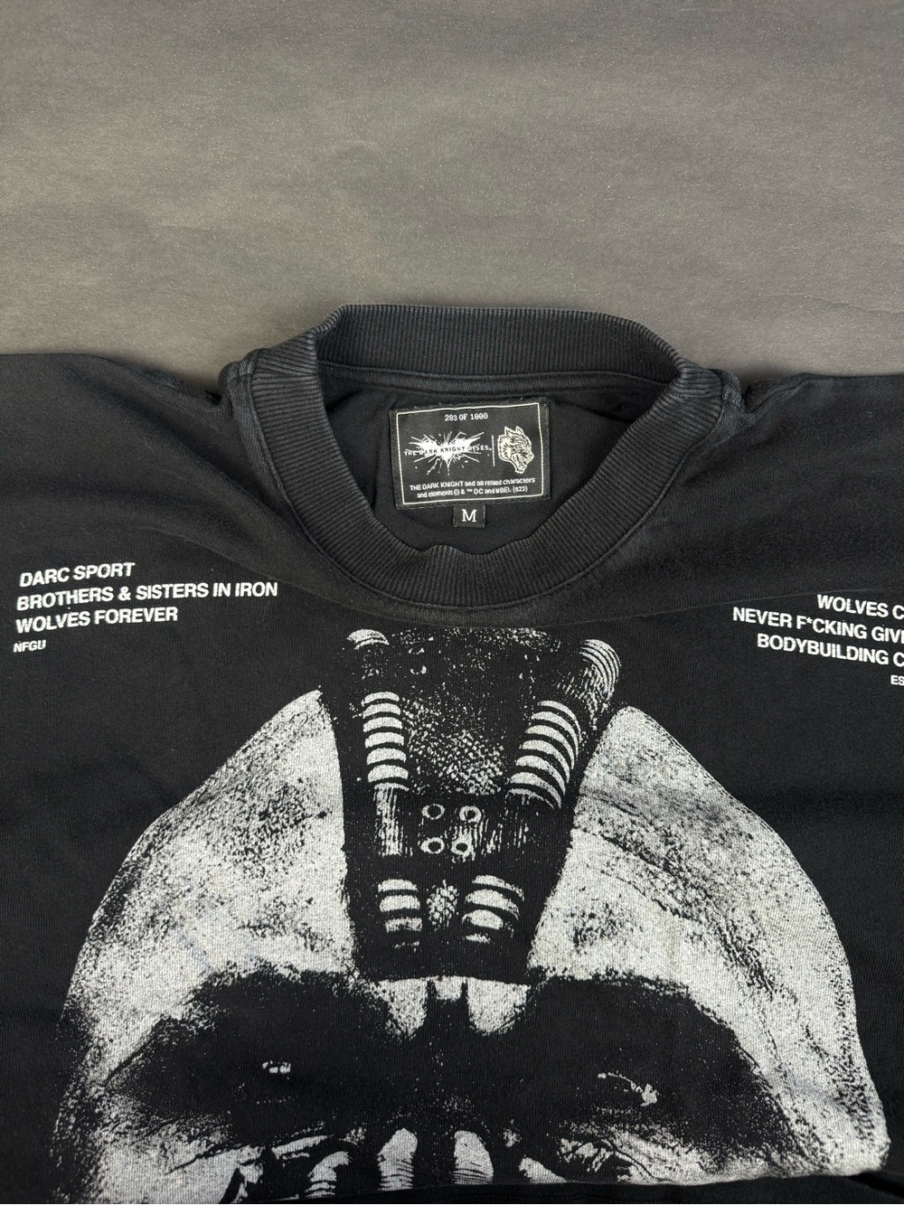 DARC SPORT X BATMAN X BANE “BORN IN IT” SIZE M - Picture 5 of 8